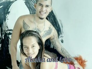 Aleska_and_lobo