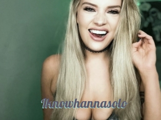 Iknowhannasolo