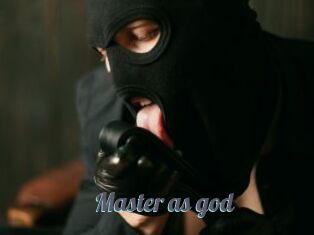 Master_as_god